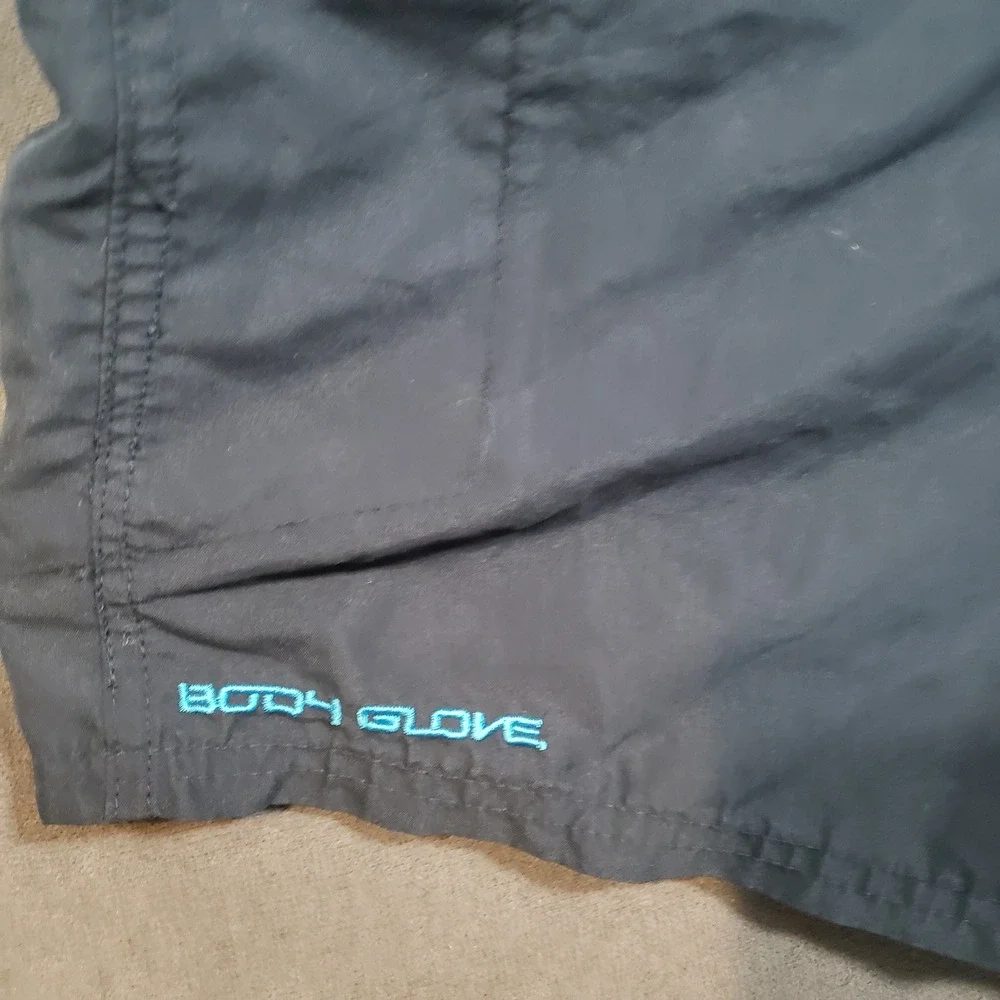 Body‎ Glove Board Shorts Mens Large Black Swim Trunks Embroidered Logo